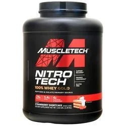 Muscletech Nitro Tech 100% Whey Gold – Performance Series Strawberry Shortcake 5.03 lbs