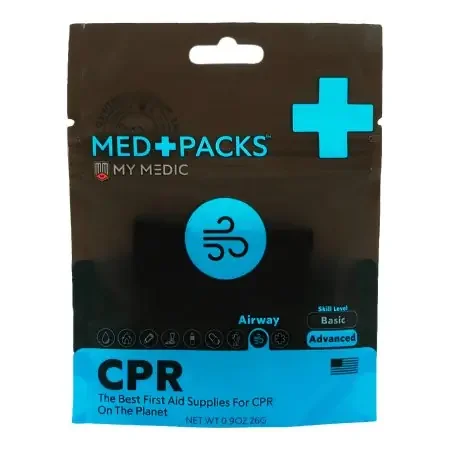 My Medic MED PACKS CPR – First Aid Kit Plastic Pouch – MM-MED-PACK-CPR-EA
