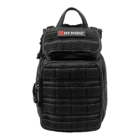 My Medic RECON Pro – First Aid Kit Black Nylon Backpack – MM-KIT-U-LG-BLK-PRO
