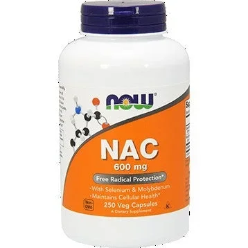 NAC 600 mg 250 vcaps