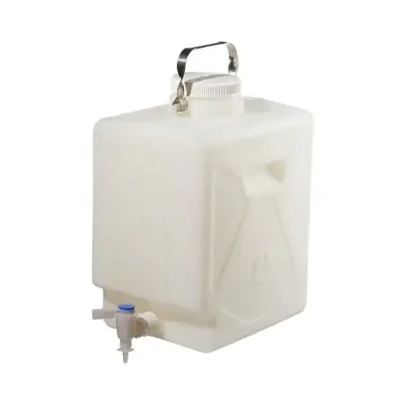 Nalgene – Carboy with Spigot Fluorinated / Rectangular HDPE / Polypropylene 20 Liter – DS2327-0050