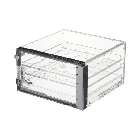 Nalgene – Dessicator Cabinet 7 X 12 X 12 Inch, 2 Shelves, 3 Shelf Positions – 5317-0070