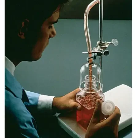 Nalgene – Filling Bell Overall Height with Adapter 114 mm, 70 mm Inner Diameter For Aseptic Transfer of Sterile Media from Large Containers to Small Media Bottle or Culture Vessels – DS0390-0070