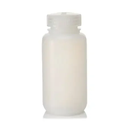 Nalgene – General Purpose Bottle Economy / Wide Mouth HDPE / Polypropylene 250 mL (8 oz.) – 332189-0008