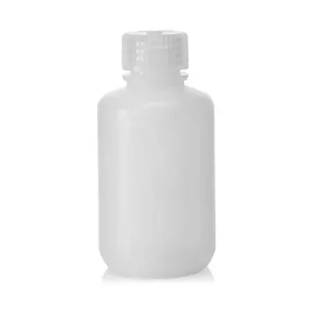 Nalgene – General Purpose Bottle Narrow Mouth / Round LDPE / Polypropylene 125 mL (4 oz.) – 2003-0004