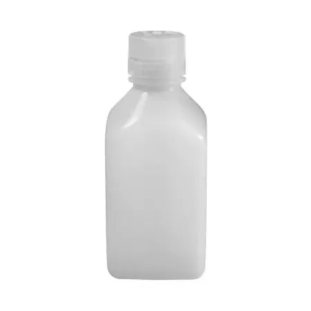 Nalgene – General Purpose Bottle Narrow Mouth / Square HDPE / Polypropylene 500 mL (16 oz.) – 2018-0500