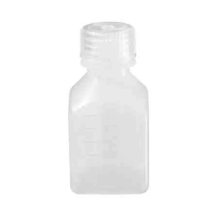 Nalgene – General Purpose Bottle Narrow Mouth / Square HDPE / Polypropylene 60 mL (2 oz.) – 2018-0060