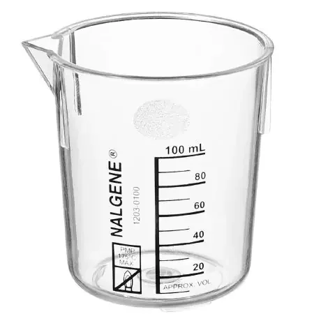 Nalgene – Laboratory Beaker Griffin Low-Form PMP 100 mL – 1203-0100
