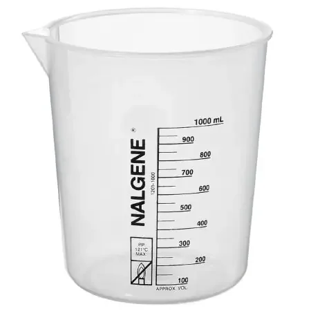 Nalgene – Laboratory Beaker Griffin Low-Form Polypropylene 1,000 mL (32 oz.) – 1201-1000