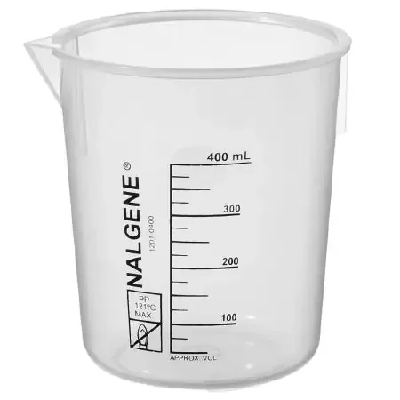 Nalgene – Laboratory Beaker Griffin Low-Form Polypropylene 400 mL – 1201-0400