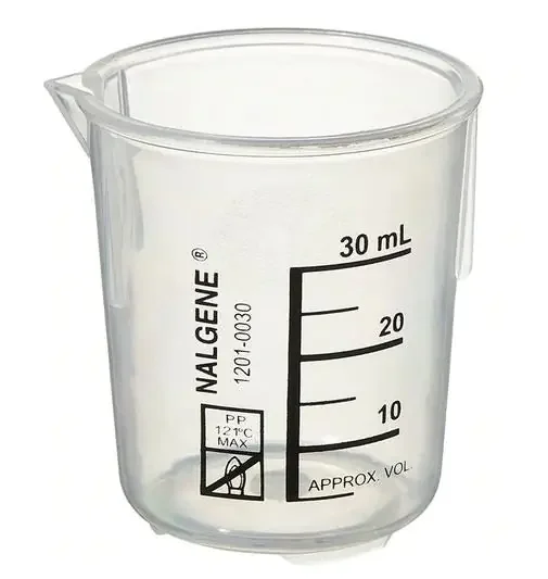 Nalgene – Laboratory Beaker Griffin Low-Form Polypropylene 50 mL – 0259110A