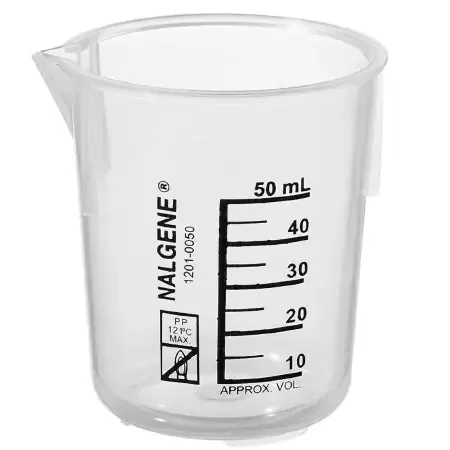 Nalgene – Laboratory Beaker Griffin Low-Form Polypropylene 50 mL – 1201-0050