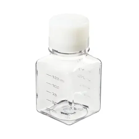 Nalgene – Media Bottle Square PETG 125 mL (4 oz.) – 342040-0125