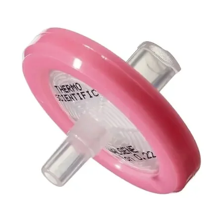 Nalgene – Syringe Filter 25 mm Diameter, 0.2 µm Pore Size, Sterile For Filtering Cryoprotectants such as DMSO, Aqueous Biological Solutions, Alcoholic Solutions and Nonaqueous / HPLC / GC Solvent Applications – 726-2520