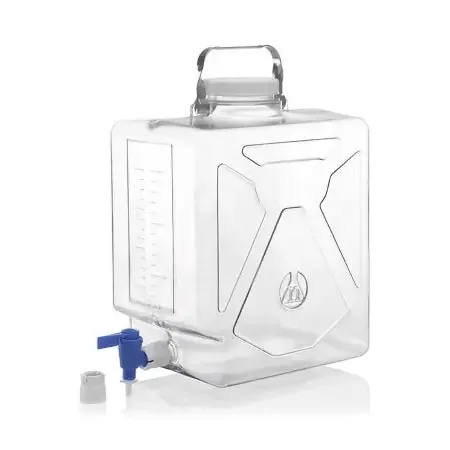 Nalgene Clearboy – Carboy with Spigot Rectangular Polycarbonate / Polypropylene 20 Liter – 2322-0050