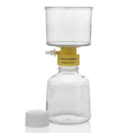 Nalgene Rapid-Flow – Filter Unit Polystyrene Cover / Surfactant-Free Cellulose Acetate Membranes 500 mL (16 oz.) – 162-0045