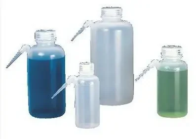 Nalgene Unitary – Wash Bottle Wide Mouth LDPE / Polypropylene Closure 500 mL (16 oz.) – 16651-595