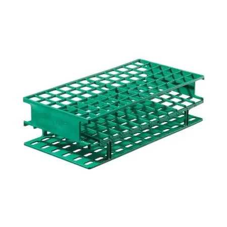 Nalgene Unwire – Centrifuge Tube Test Tube Rack 72 Place 16 mm Tube Size Green 2-3/4 X 5 X 9-3/4 Inch – 5976-0416
