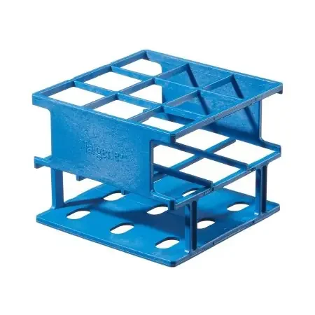 Nalgene Unwire – Centrifuge Tube / Test Tube Test Tube Rack 24 Place 30 mm Tube Size Blue 3-2/3 X 4-1/4 X 11 Inch – 5972-0330