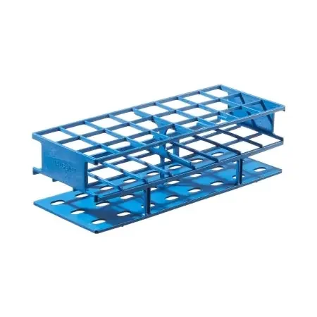 Nalgene Unwire – Centrifuge Tube / Test Tube Test Tube Rack 24 Place 30 mm Tube Size Blue 3-2/3 X 4-1/4 X 11 Inch – 5970-0330