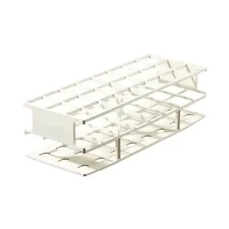 Nalgene Unwire – Centrifuge Tube / Test Tube Test Tube Rack 24 Place 30 mm Tube Size White 3-2/3 X 4-1/4 X 11 Inch – 5970-0030