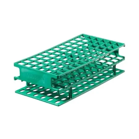 Nalgene Unwire – Centrifuge Tube / Test Tube Test Tube Rack 72 Place 13 mm Tube Size Green 2-1/4 X 4 X 7-3/4 Inch – 5976-0413