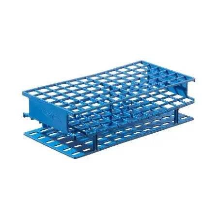 Nalgene Unwire – Centrifuge Tube / Test Tube Test Tube Rack 72 Place 16 mm Tube Size Blue 2-3/4 X 5 X 9-3/4 Inch – 5970-0316