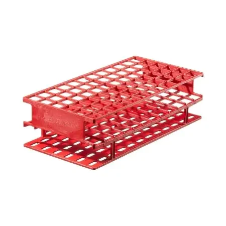 Nalgene Unwire – Centrifuge Tube / Test Tube Test Tube Rack 72 Place 16 mm Tube Size Red 2-3/4 X 5 X 9-3/4 Inch – 5970-0516