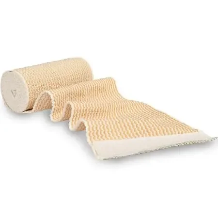 NAR – Elastic Bandage 4 Inch X 5 Yard Standard Compression Single Hook and Loop Closure Tan NonSterile – 30-0026
