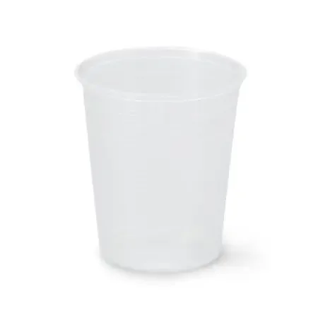 Narrow – Graduated Medicine Cup 1 oz. Clear Plastic Disposable – 5165
