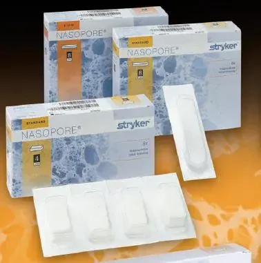 Nasopore – Nasal Packing Standard Non-impregnated 4 cm 8 Count Sterile – 5400010004