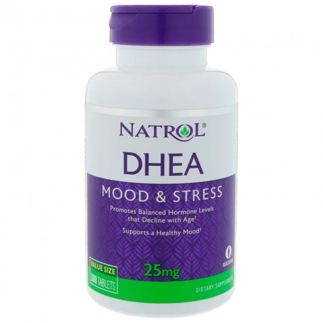 Natrol DHEA, 25 mg, Tablets – 300 tablets