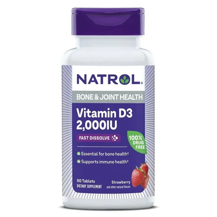 Natrol Vitamin D3 2000IU 90 Tablet