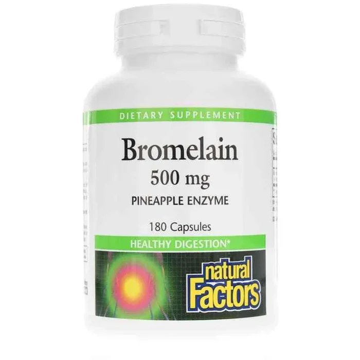 Natural Factors Bromelain 500 Mg