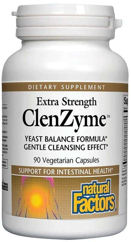 Natural Factors ClenZyme Extra Strength 90 VegCap