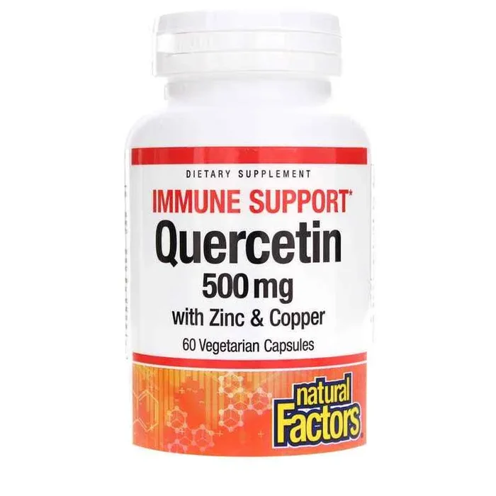 Natural Factors Quercetin 500 Mg with Zinc & Copper
