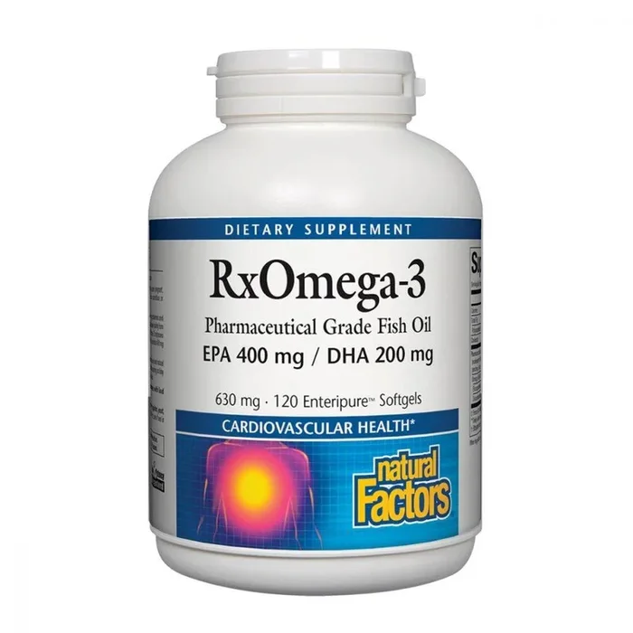Natural Factors RxOmega-3 120 softgels