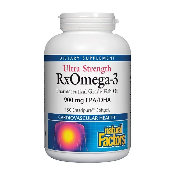 Natural Factors Ultra Strength RxOmega-3 Factors 150 softgels
