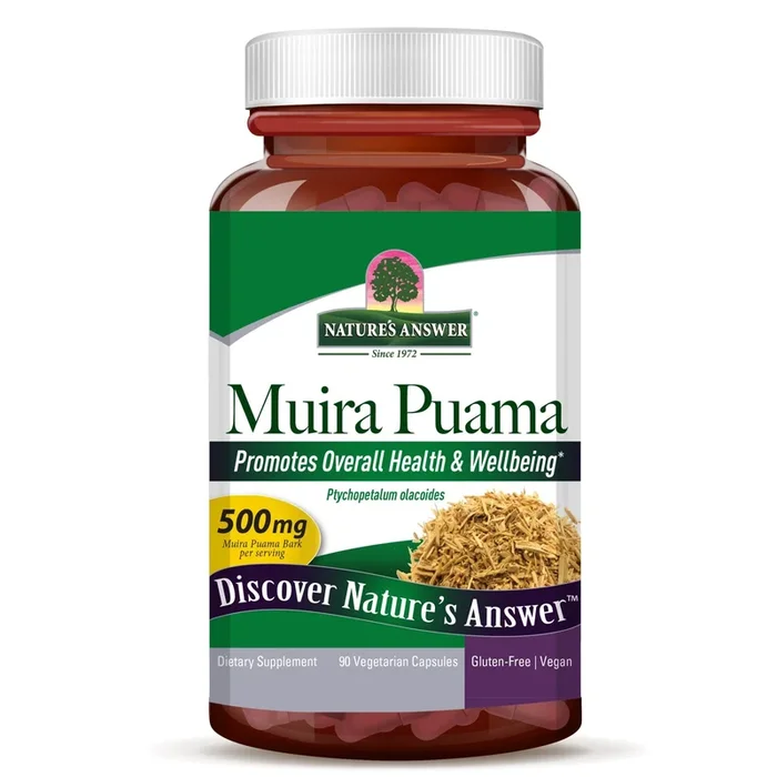 Nature’s Answer Muira Puama Bark 90 Capsule