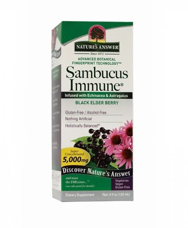 Nature’s Answer Sambucus Immune Support 4 oz Liquid