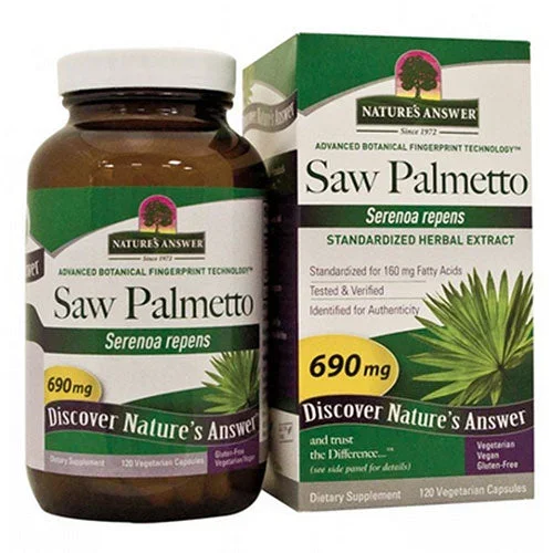 Nature’s Answer, Saw Palmetto Berry Extract, 1600 Mg, 120 Veg Caps