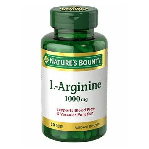 Nature’s Bounty, L-Arginine, 1000 mg, 24 X 50 Tabs