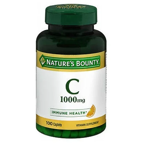 Nature’s Bounty, Vitamin C, 1000 mg, 24 X 100 Caplets