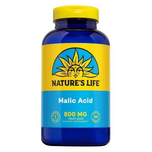 Nature’s Life, Malic Acid, 800 Mg, 250 Veg Caps