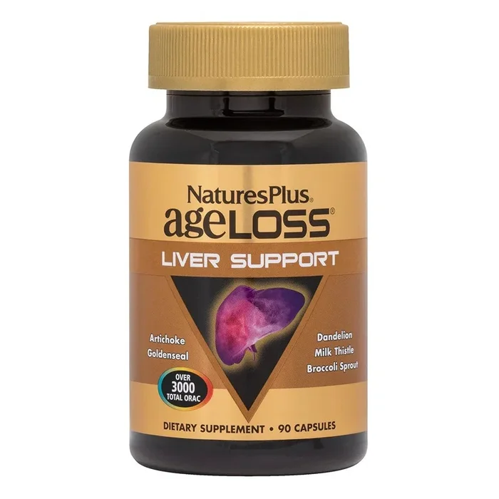 Nature’s Plus Ageloss Liver Support 90 VegCap