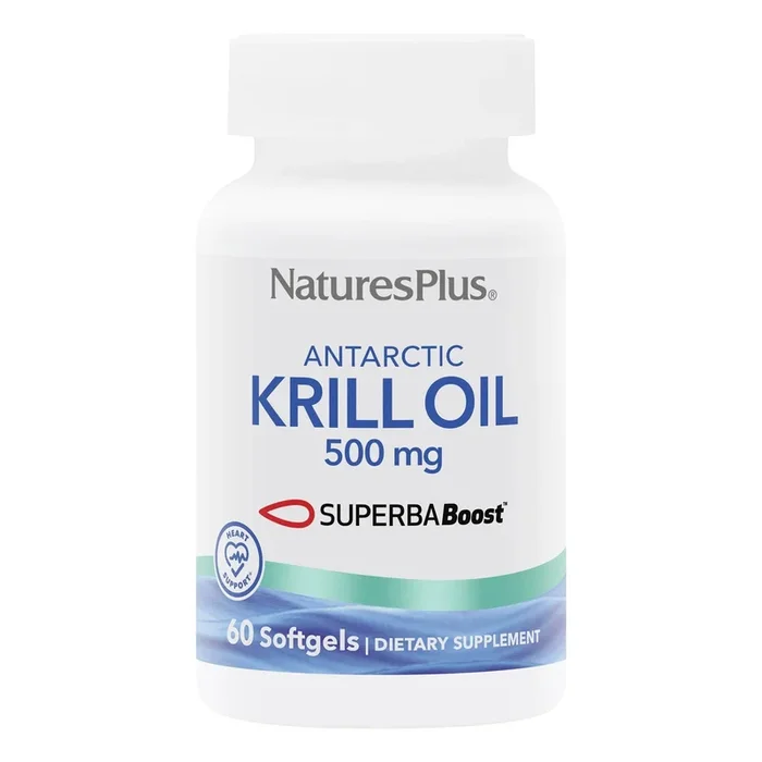Nature’s Plus Antarctic Krill Oil 500 mg 60 Softgel