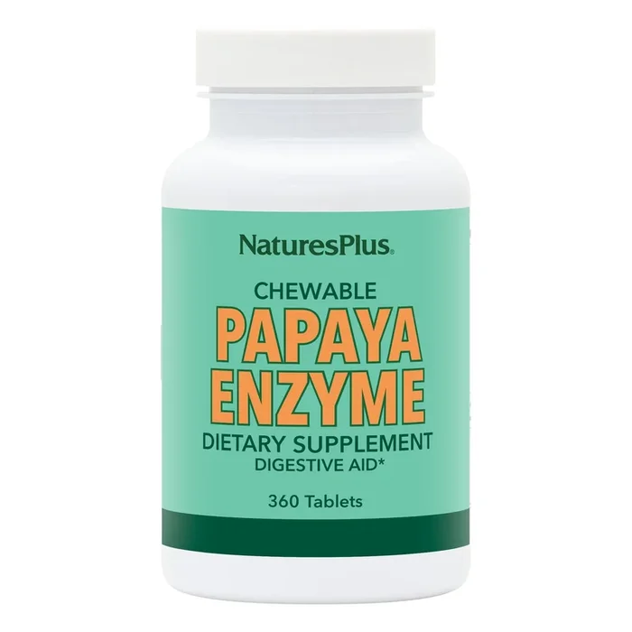 Nature’s Plus Papaya Enzymes 360 Chewable