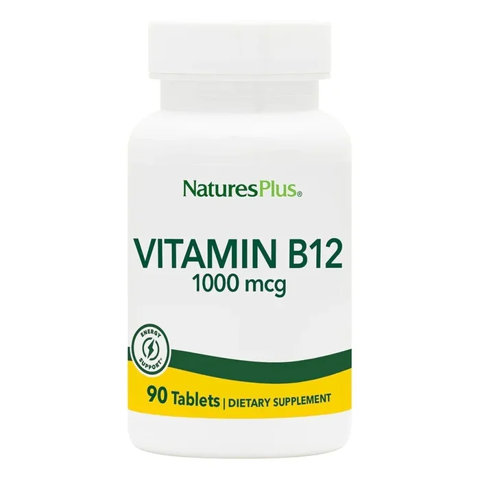 Nature’s Plus Vitamin B-12 2000mcg Time Release 60 Sustained Release Tablet