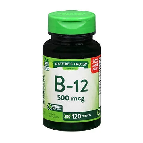 Nature’s Truth, B-12, 500 mcg, 120 Tabs