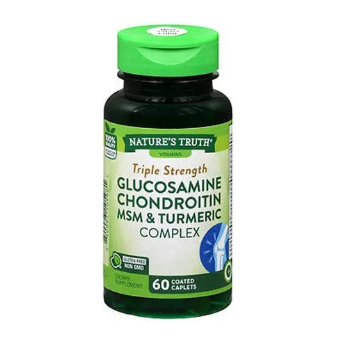 Nature’s Truth, Glucosamine Chondroitin Msm And Turmeric Complex, 60 Caps